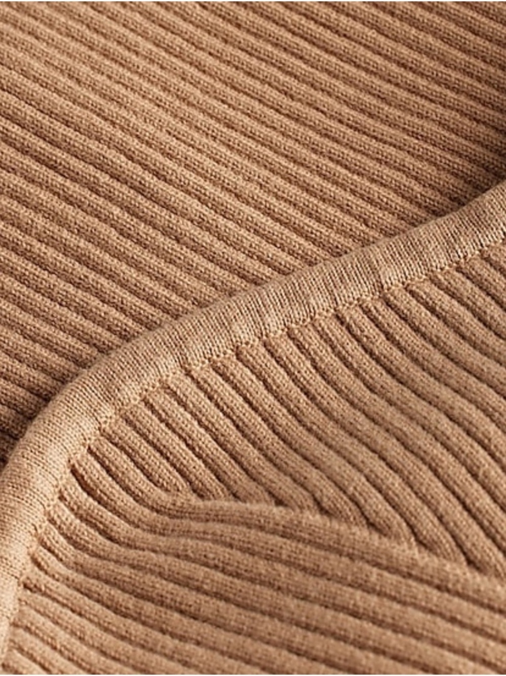 Express Red and tan Ribbed Knit Tube Top with Tags - Picture 8 of 16